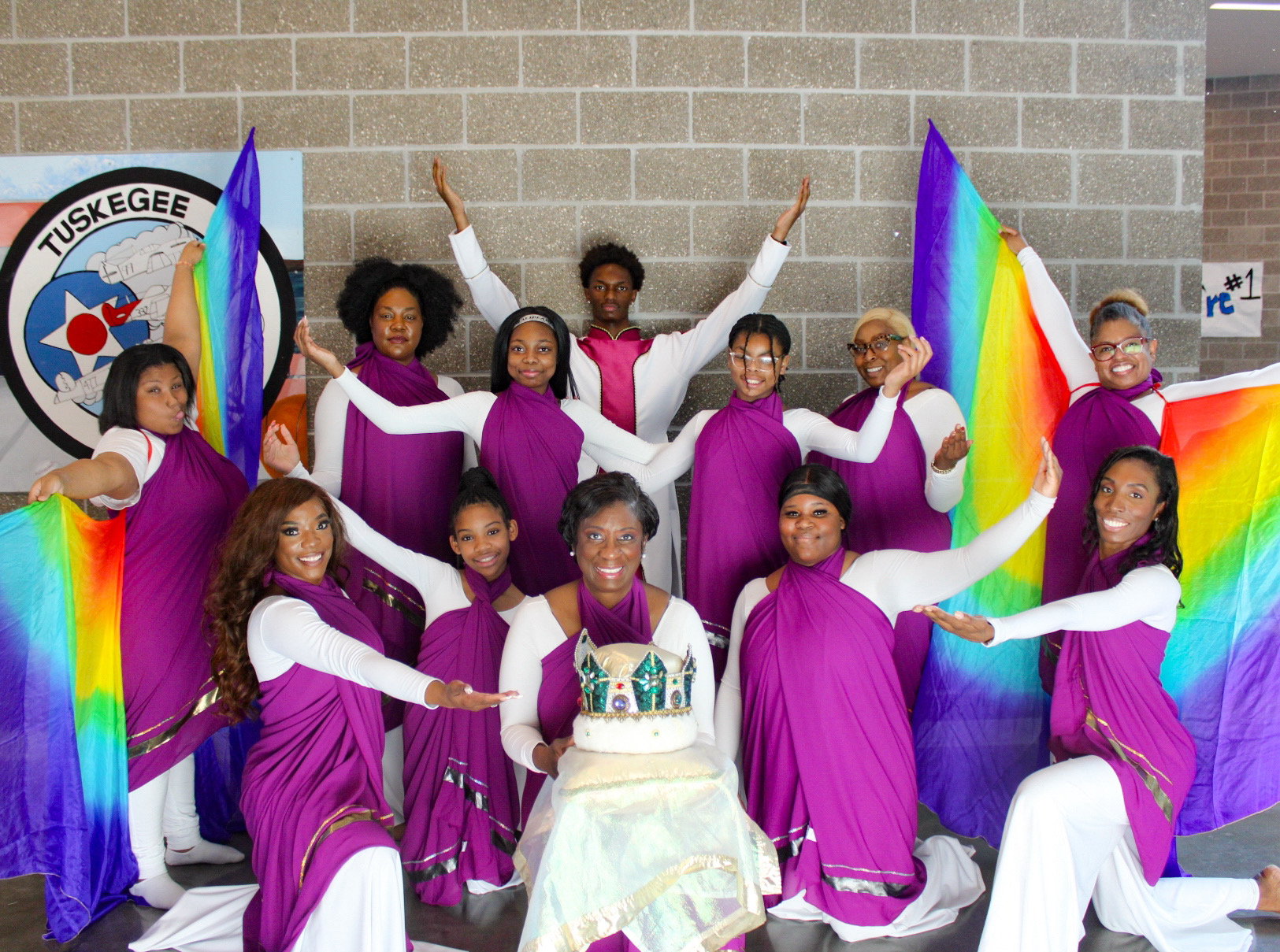 Prophecy in Motion praise dancers ministering together